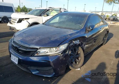 2016 Honda Accord Lx-S из США, поврежденный, VIN 1HGCT1B30GA012480
